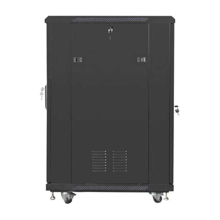 Lanberg rack cabinet 19" free-standing 22U/600x800 (flat pack) black ID 87194 (тъмнейл - 5)