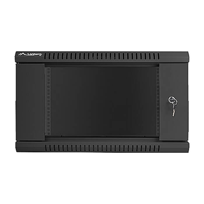 Lanberg rack cabinet 19” wall-mount 6U / 600x600 for self-assembly (flat pack), black ID 71885 на супер цена