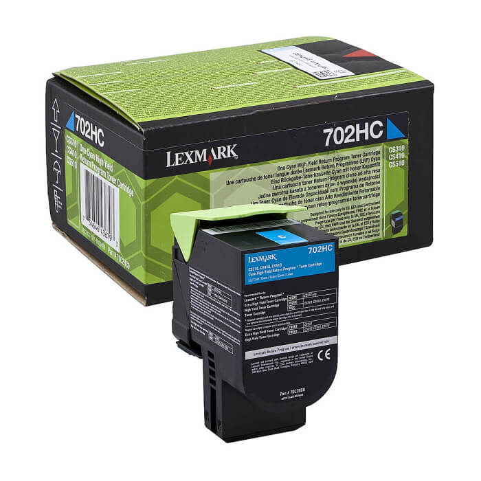 Lexmark 70C2HC0 CS310, CS/CX410, 510 Cyan Return Programme 3K Toner Cartridge ID 68514 на супер цена
