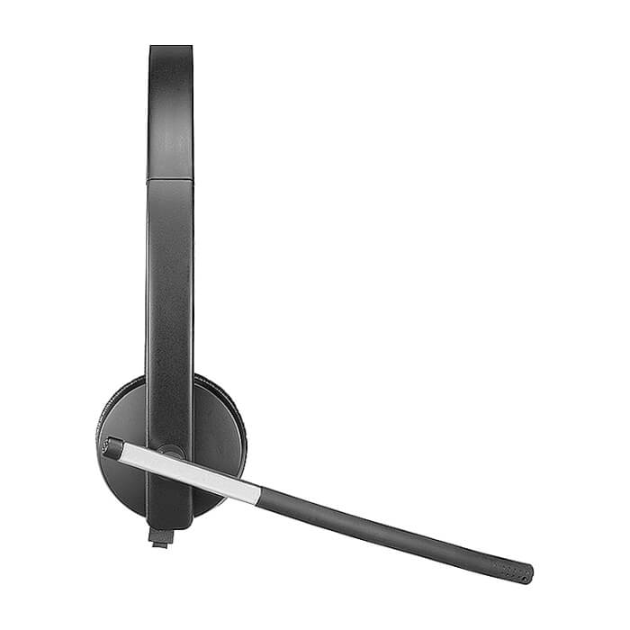 Logitech USB Headset H650e Stereo, Flexible Mic, In-line Controls, Echo Cancellation, Noise-cancelling, USB ID 66442 на супер цена