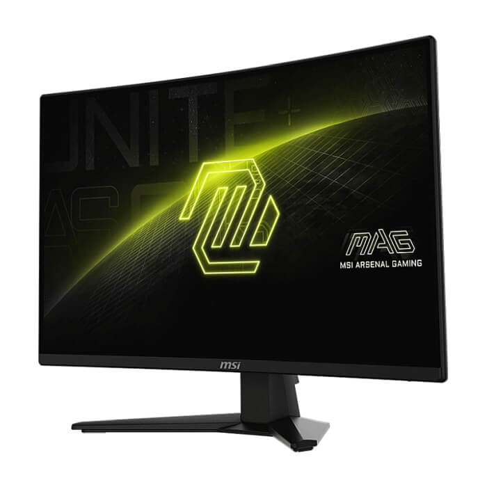 MSI MAG 274CQF, 27", 0.5ms, 180Hz, Rapid VA, 2560x1440 (WQHD), 16:9, CURVE 1500R, Adaptive-Sync, 93% DCI-P3, AG, 300 nits, 5000:1, DCR 100M:1, DP(1.4), 2xHDMI 2.0b, Tilt, VESA ID 93706 (тъмнейл - 4)