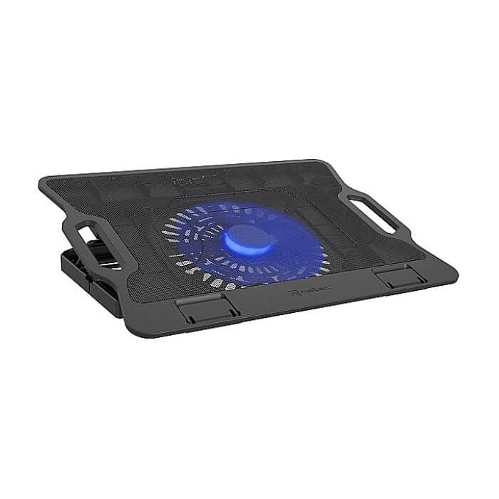 Natec Laptop Cooling pad Dipper 2 12,1-17,3'' Fan, LED Light, 2 USB ID 80602 (тъмнейл - 5)