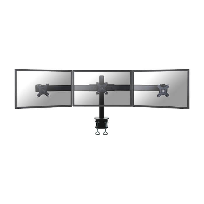 Neomounts by NewStar Flat Screen Desk Mount (clamp) for 3 Monitor Screens ID 66819