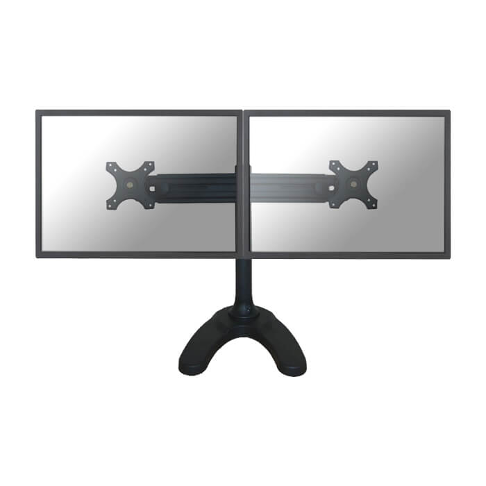 Neomounts by NewStar Flat Screen Desk Mount (stand/grommet) for 2 Monitor Screens ID 66816 (тъмнейл - 2)