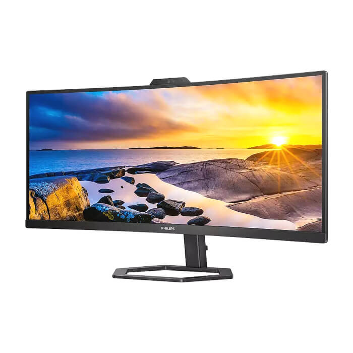 Philips 34E1C5600HE, 34" Curved 1500R VA WLED, 3440x1440@100Hz, 4ms GtG, 1ms MPRT, 300cd m/2, 3000:1, Mega Infinity DCR, Adaptive Sync, FlickerFree, Low Blue Light, 5Wx2, Tilt, Height Adjust, HDMI, DP, USB hub ID 64900 (тъмнейл - 2)