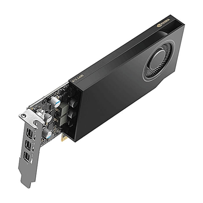 PNY Nvidia RTX A400 4GB GDDR6 LP ID 95878 (тъмнейл - 2)
