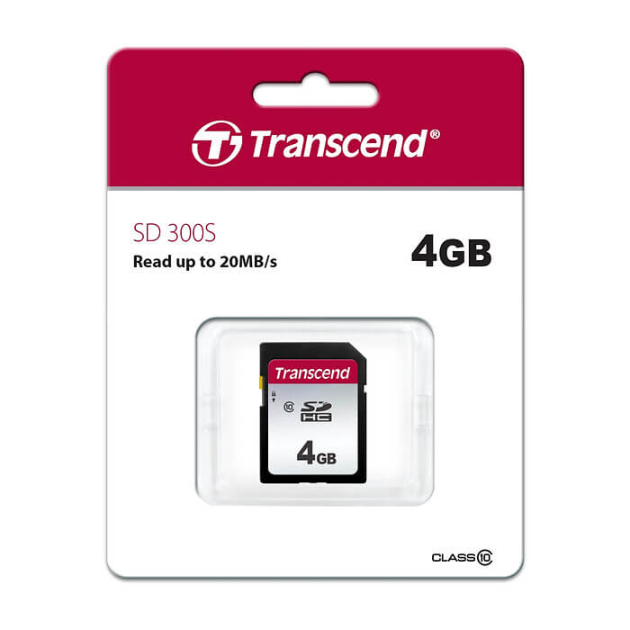 Transcend 4GB, SD Card, Class10 ID 74041 (тъмнейл - 2)