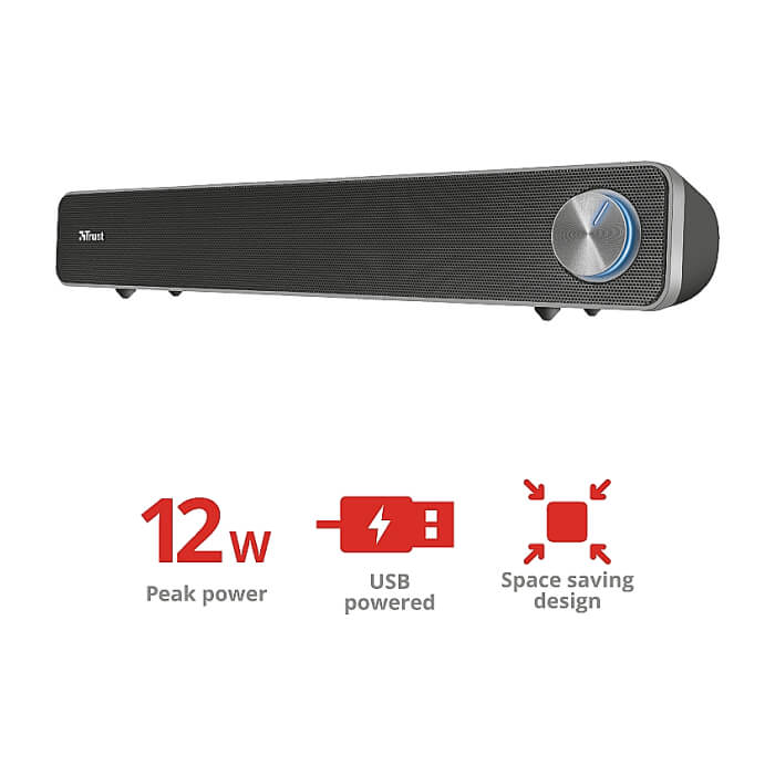 TRUST Arys USB Soundbar ID 66506 (тъмнейл - 5)
