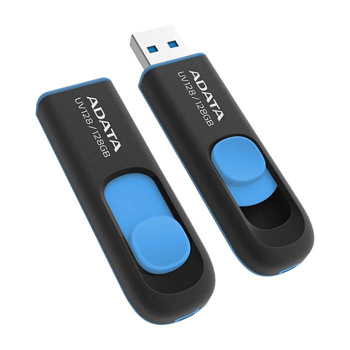 ADATA UV128 128GB USB 3.2 Black ID 74247 (тъмнейл - 2)