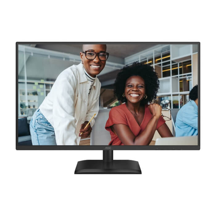 AOC Q27E4U, 27" IPS WLED, 2560x1440@120Hz, 4ms GtG, 350cd m/2, 1500:1, 20M:1 DCR, Adaptive Sync, FlickerFree, Anti Blue Light, 2Wx2, Tilt, Height Adjust, Pivot, Swivel, HDMI, ID 96051 на супер цена