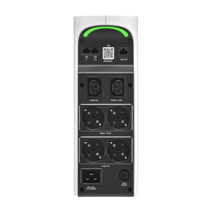 APC Back-UPS Pro 2200VA for Gaming, 230V, Pure Sinewave, LCD, White, Schuko ID 93714 (тъмнейл - 4)