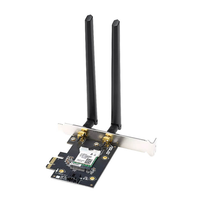 Asus PCI-E Adapter, PCE-AXE5400, AXE5400, Tri-Band, Bluetooth 5.2, WPA3, OFDMA, MU-MIMO (тъмнейл - 5)