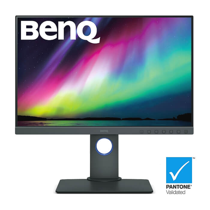 BenQ SW240, 24.1" IPS, 5ms, 1920x1200, 16:10, Photographer Monitor, 99% Adobe RGB, 14-Bit 3D LUT, Delta E ? 2, 1000:1, 20M:1 DCR, 10bit, 250 cd/m2, HDMI, DVI, DP, USB hub, Headphone jack, Card reader, Height Adj., Pivot, Tilt, Swivel, Gray ID 65329 (тъмнейл - 2)