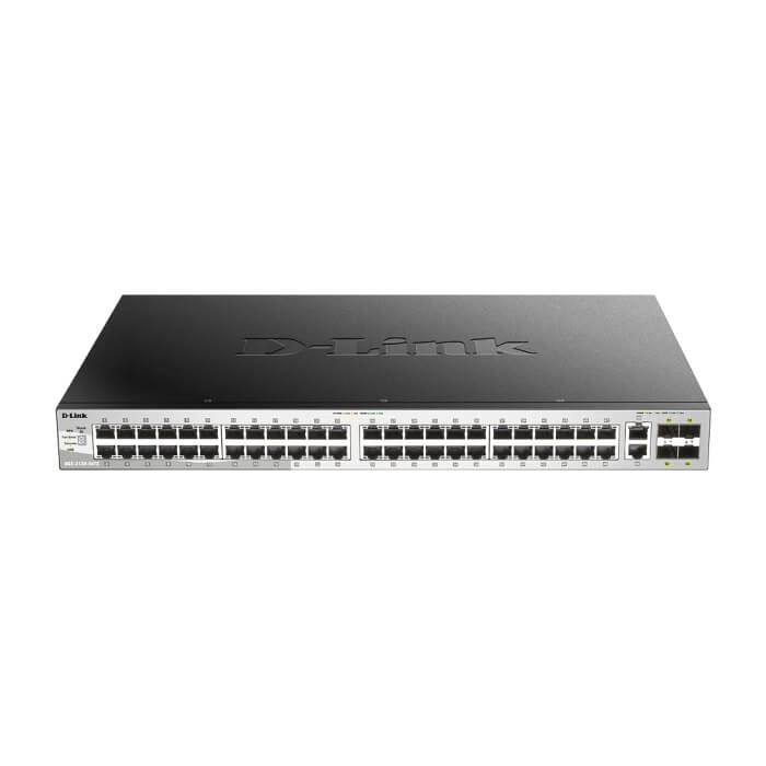 D-Link 48x10/100/1000BASE-T ports Layer 3 Stackable Managed Gigabit Switch with 2x10GBASE-T ports and 4xSFP+ ports на супер цена