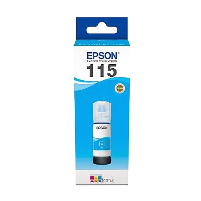 Epson 115 EcoTank Cyan ink bottle ID 69637 на супер цена