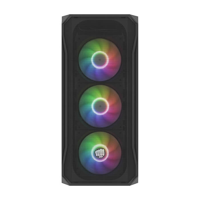 Fury PC Case Shobo SH4F RGB Midi Tower, Window, Black ID 63633 (тъмнейл - 4)