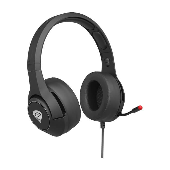 Genesis Headset Argon 600 With Microphone Adapter Black ID 74624 (тъмнейл - 5)