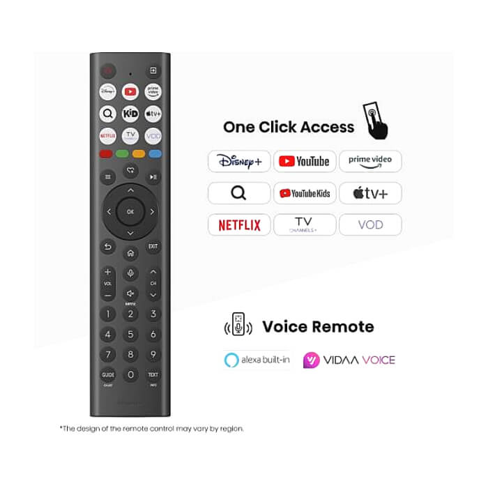Hisense 65" A85Q, 4K UHD OLED Smart TV, 120Hz, 1000 nits,HDMI 2.1, Game Mode Pro, AMD FreeSync Premium, Dolby Vision IQ & Atmos, Bluetooth, Alexa Built-in, Black ID 92404 (тъмнейл - 3)