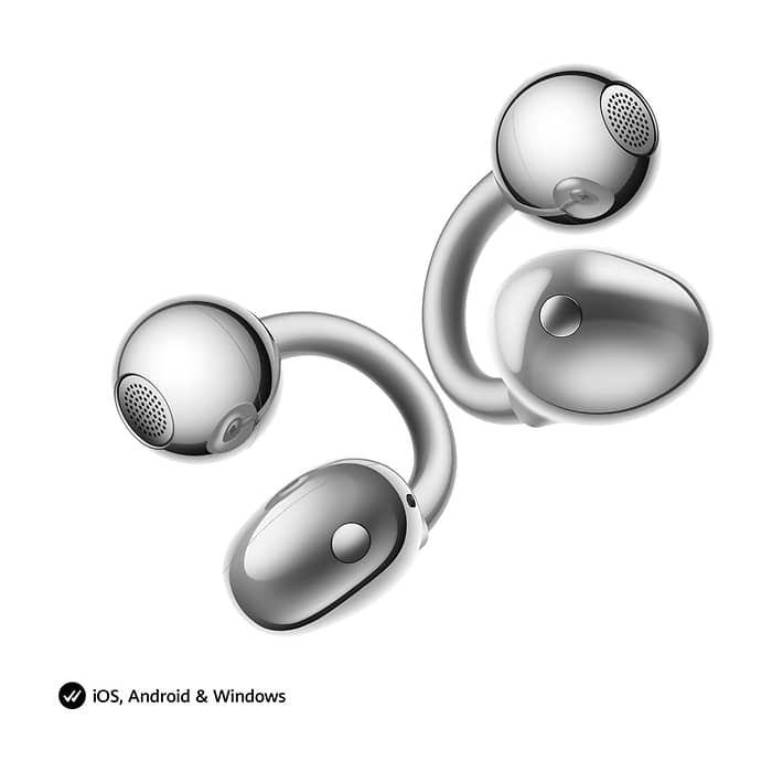 Huawei FreeClip 2 S Robin-T02 Space Silver + Flicka Water (тъмнейл - 2)