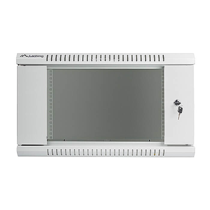 Lanberg rack cabinet 19” wall-mount 6U / 600x600 for self-assembly (flat pack), grey ID 71884 на супер цена от GT Computers Lanberg rack cabinet 19” wall-mount 6U / 600x600 for self-assembly (flat pack), grey ID 71884 на супер цена