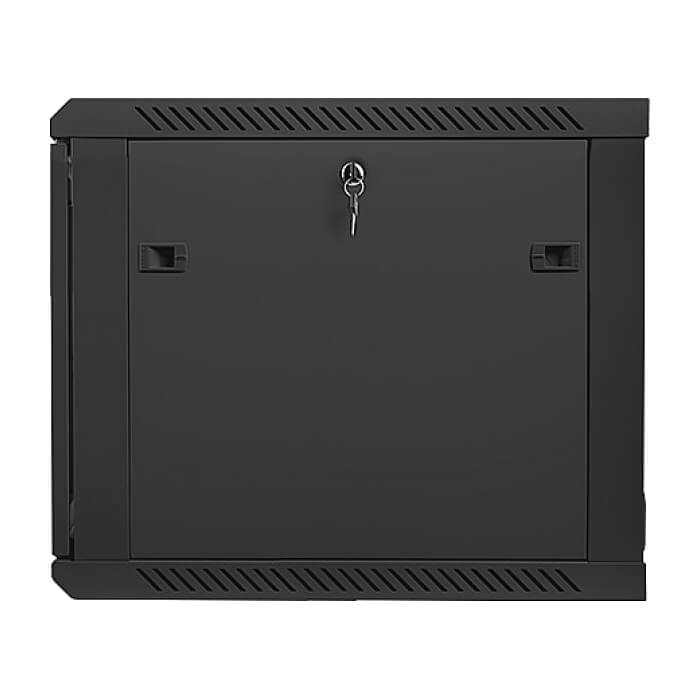 Lanberg rack cabinet 19” wall-mount 9U / 600x600 for self-assembly (flat pack), black ID 71883 (тъмнейл - 5)