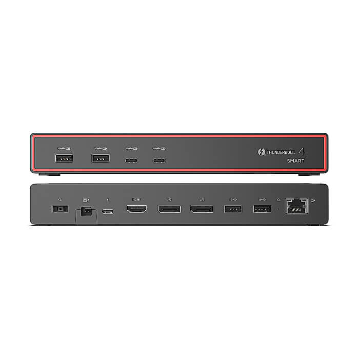 Lenovo ThinkPad Thunderbolt 4 Smart Dock Gen2 7500 - EU на супер цена от GT Computers Lenovo ThinkPad Thunderbolt 4 Smart Dock Gen2 7500 - EU на супер цена
