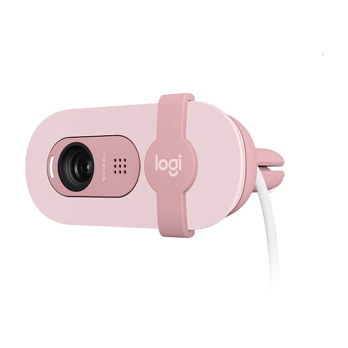 Logitech Brio 100 Full HD Webcam - ROSE - USB - N/A - EMEA28-935 - WEBCAM ID 71170 (тъмнейл - 4)
