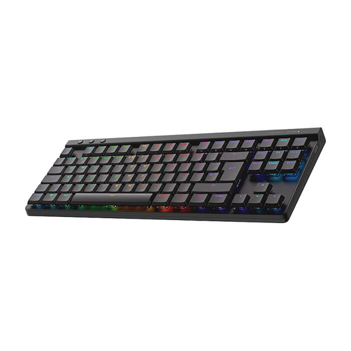 Logitech G515 LIGHTSPEED TKL Wireless Gaming Keyboard - BLACK - US INT'L - EMEA28i-935 (тъмнейл - 2)