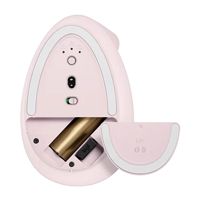 Logitech Lift Vertical Ergonomic Mouse - ROSE/DARK ROSE - EMEA (тъмнейл - 5)