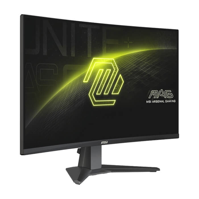 MSI MAG 27C6F, 27", Rapid VA, 180Hz, 0.5ms, VRR, CEC, CONSOLE MODE, 1920x1080 FHD, Curved, Anti-glare, Adaptive-sync, Frameless, Anti-Flicker, LBL, 250 nits, 3000:1, 100M:1, 1 ID 79398 (тъмнейл - 3)