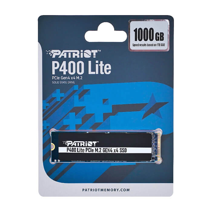Patriot P400 LITE 1000GB M.2 2280 PCIE Gen4 x4 ID 73473 (тъмнейл - 5)