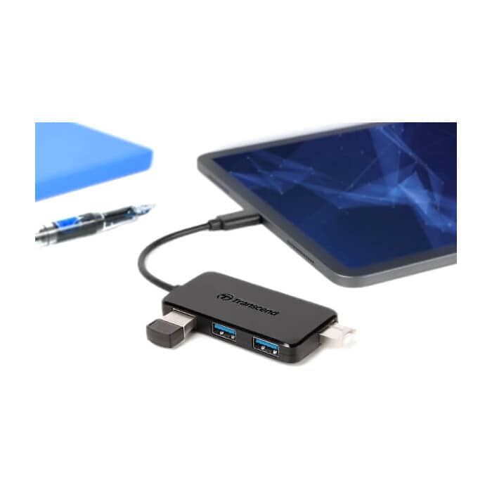 Transcend 4-Port HUB, USB 3.1 Gen 1, Type C (тъмнейл - 4)