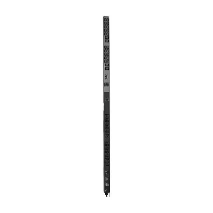 Tripp Lite by Eaton 7.7kW Single-Phase Local Metered PDU, 200-240V Outlets (8 C19 and 40 C13), IEC-309 32A Blue Input, 10 ft. (3.05 m) Cord, 0U Vertical, TAA, 70 in.