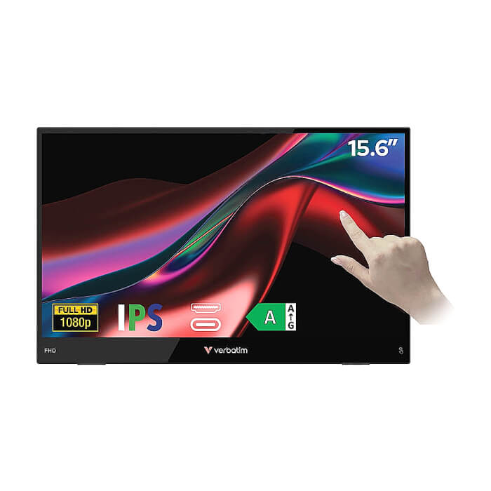 Verbatim Portable 15.6" Touch Monitor LIGHT ID 92638 на супер цена