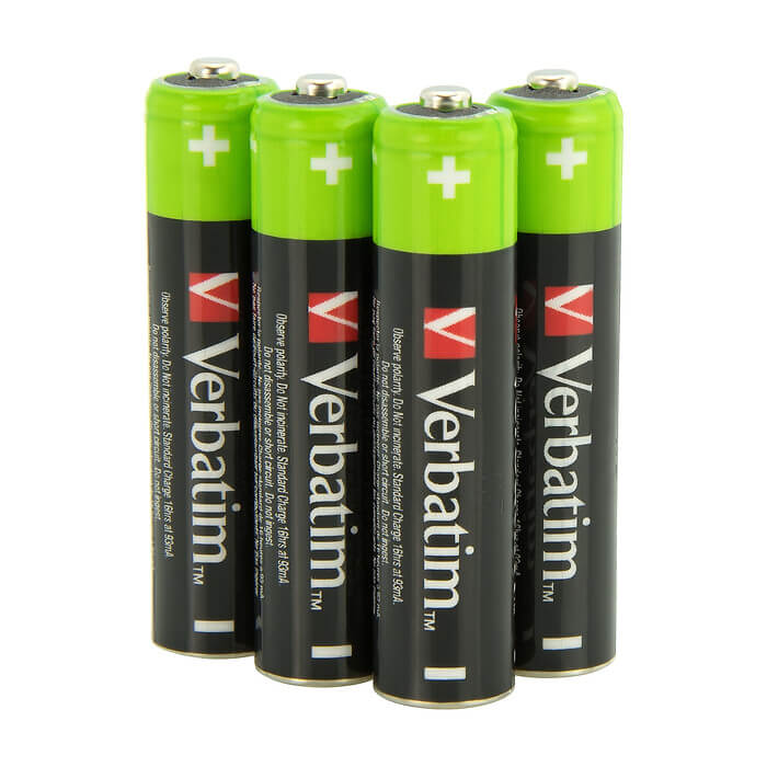 Verbatim RECHARGEABLE BATTERY AAA 4 PACK / HR03 (тъмнейл - 2)