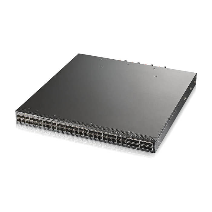 ZyXEL CX4800-56F, EU, 48-port 10/25G L3 Aggregation Fiber Switch with 8 100G Uplink (with 2 AC power supply) (тъмнейл - 2)