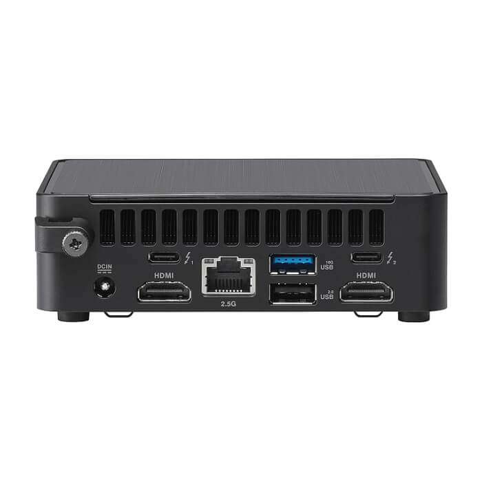 Asus NUC 14 Pro Intel Ultra 5 125H, Intel Arc GPU, 4 x USB, Wi-Fi 6E AX211 + 2.5GBe LAN, 2 x HDMI, 2 x Thunderbolt 4 (USB-C+DP), no Storage (NVMe only), no RAM, no OS, Slim Kit ID 90688 на супер цена от GT Computers Asus NUC 14 Pro Intel Ultra 5 125H, Intel Arc GPU, 4 x USB, Wi-Fi 6E AX211 + 2.5GBe LAN, 2 x HDMI, 2 x Thunderbolt 4 (USB-C+DP), no Storage (NVMe only), no RAM, no OS, Slim Kit ID 90688 на супер цена