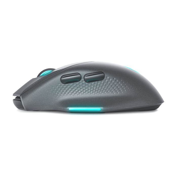 Dell Alienware Wireless Gaming Mouse - AW620M (Dark Side of the Moon) (тъмнейл - 2)