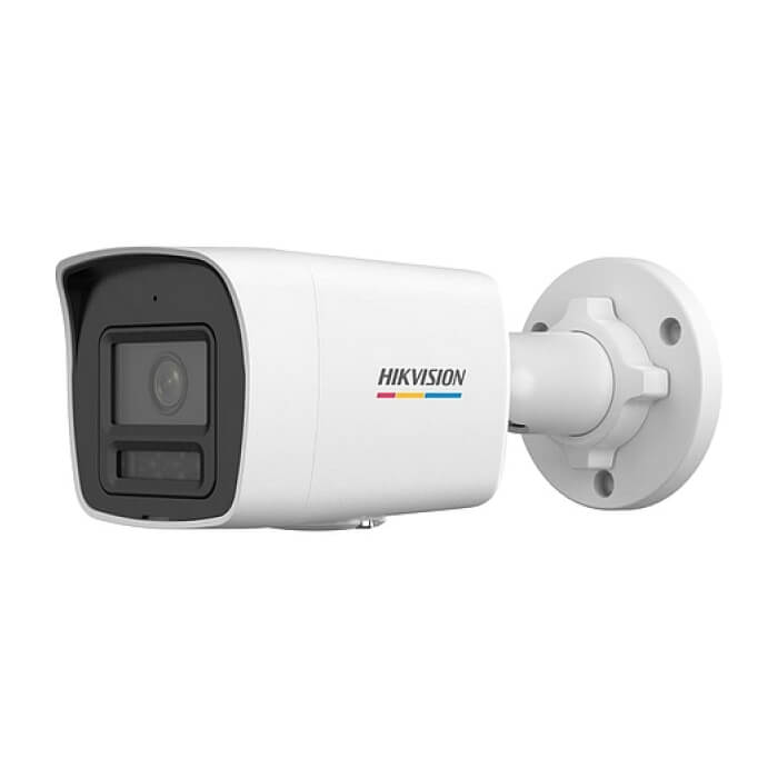 HikVision 2 MP ColorVu Fixed Bullet Network Camera with Smart Hybrid Light, 4 mm/F1.0, IR LED up to 30m, DWDR, 3D DNR, H.265+, IP67, Built-in microphone, 12Vdc/PoE 5.4W ID 80067 (тъмнейл - 2)