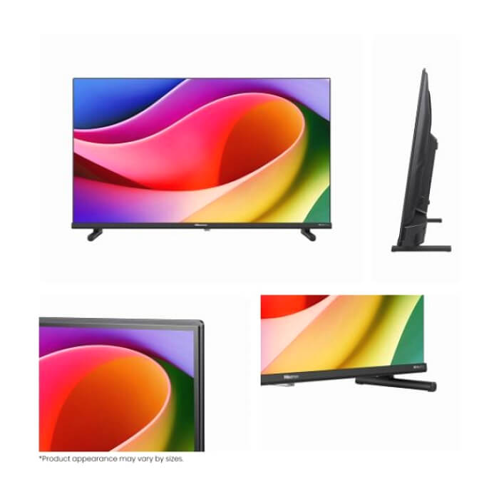 Hisense 32" A5Q, Full HD 1920x1080, QLED, Quantum Dot, HDR, HLG, DTS HD, Light Sensor, Dolby Audio, Smart TV, WiFi, WiFi Direct, 2xHDMI, 2xUSB, LAN, CI+, DVB-T2/C/S2, Black ID 89372 (тъмнейл - 4)