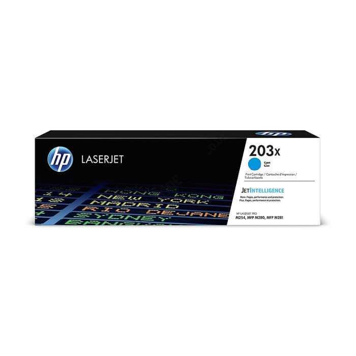 HP 203X Original Cyan LaserJet Toner Cartridge ID 68682 на супер цена
