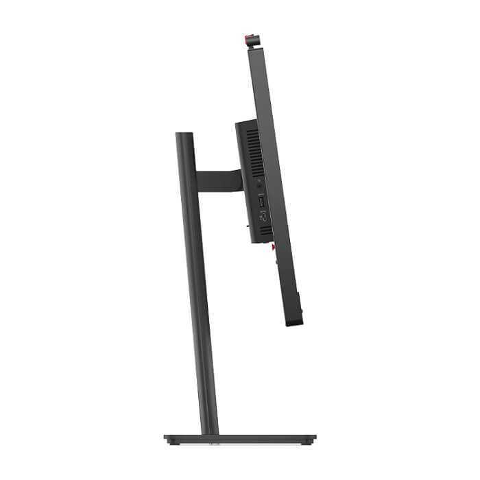 Lenovo ThinkVision T27QD-4v 27", IPS, WLED, 2560x1440, 16:9, 4ms, 48Hz - 120Hz, 350 cd/m2, 1500:1, webcam (5MP, IR+RGB), Microphone, Speakers 5Wx2, HDMI, DP, USB hub, RJ45, Ti ID 93194 (тъмнейл - 5)