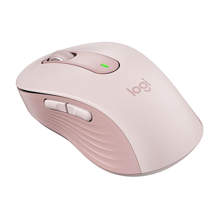 Logitech Signature M650 L Wireless Mouse - ROSE - EMEA (тъмнейл - 2)