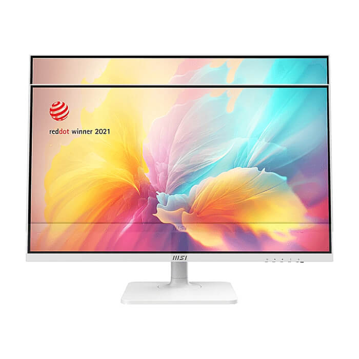 MSI Modern MD2712PW, 27", 100Hz, 1ms, IPS, 1920x1080 (FHD), 16:9, Flat, HDR Ready, EyesErgo, AG, MSI Display Kit, 117% sRGB, 300 nits, 1000:1, RedDot Winner, 1xHDMI1.4, 1xType ID 89361 (тъмнейл - 3)