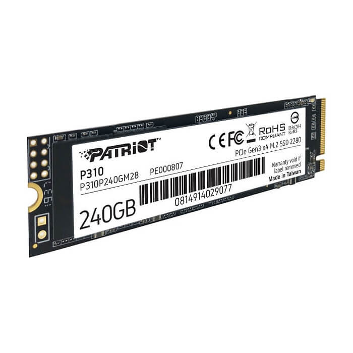 Patriot P310 240GB M.2 2280 PCIE ID 73477 (тъмнейл - 3)