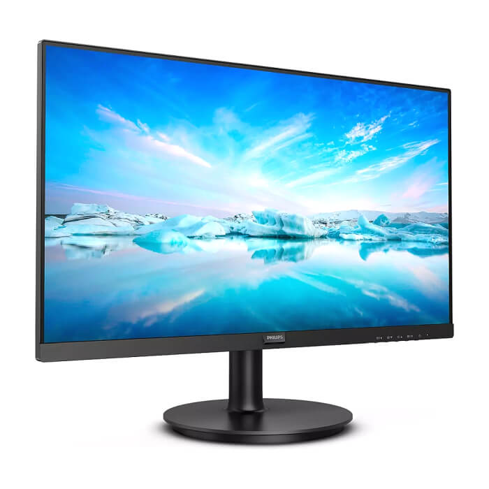 Philips 221V8, 21.5" VA WLED, 1920x1080@75Hz, 4ms GtG, 250cd m/2, 3000:1, Mega Infinity DCR, Adaptive Sync, FlickerFree, Low Blue Mode, Tilt, D-SUB, HDMI ID 64987 (тъмнейл - 2)