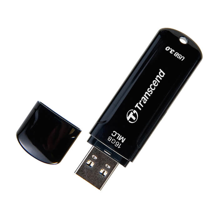Transcend 16GB JETFLASH 750, USB 3.0, black ID 74174 (тъмнейл - 2)