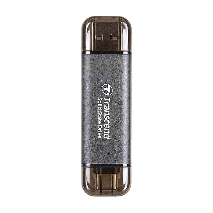 Transcend 2TB, External SSD, ESD310C, USB 10Gbps, Type C/A, Black ID 73304 на супер цена