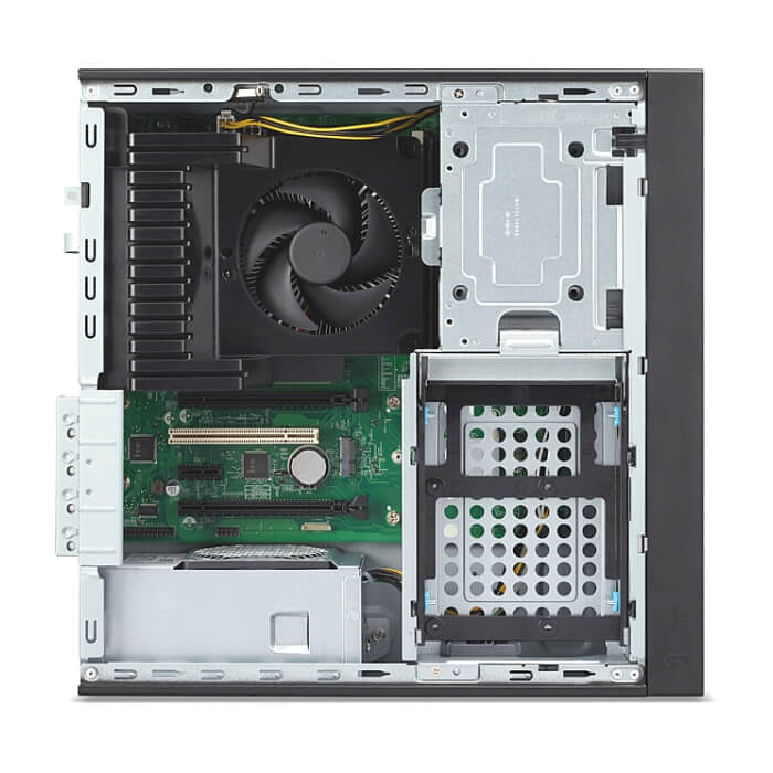 Acer Veriton, VX4720GT Core i5- 14400 (up to 4.7GHz, 20MB), 1*16GB DDR5, 512GB SSD M.2, DVD+RW, Intel UHD Graphics, TPM 2.0, GLAN, 300W 80PLUS Bronze, KBD& Mouse USB, No OS, 3Y warranty ID 86241 (тъмнейл - 3)