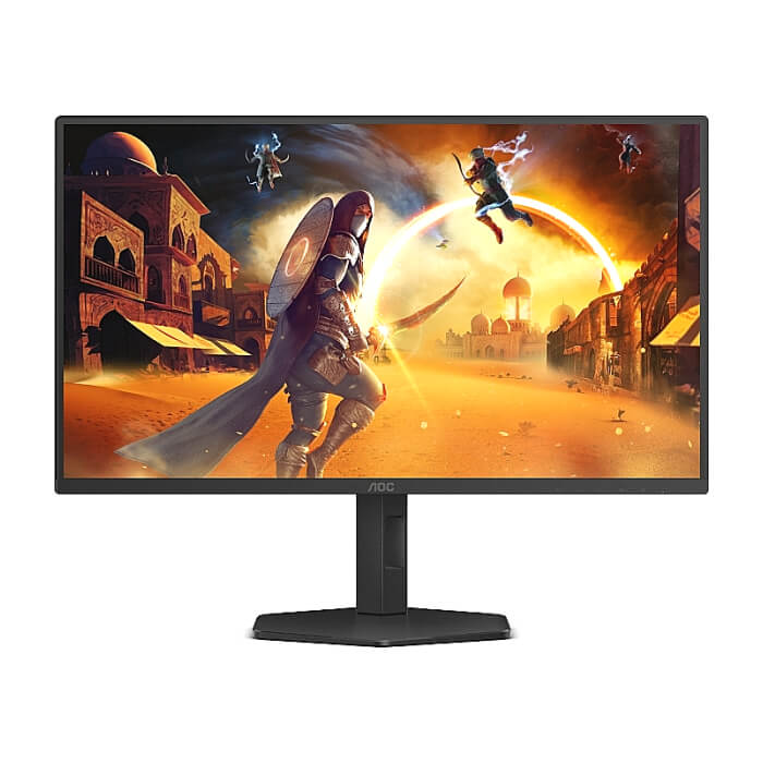 AOC 25G4SXU, 24.5" Fast IPS WLED, 1920x1080@300Hz/310Hz, 1ms GtG, 0.3ms MPRT, 1000:1, 80M:1 DCR, Adaptive Sync, FlickerFree, Low Blue Light, Tilt, Height Adjust, Pivot, Swivel, 2xHDMI, DP, USB hub ID 88630 (тъмнейл - 2)